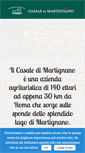 Mobile Screenshot of casaledimartignano.it