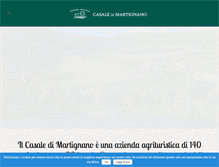 Tablet Screenshot of casaledimartignano.it